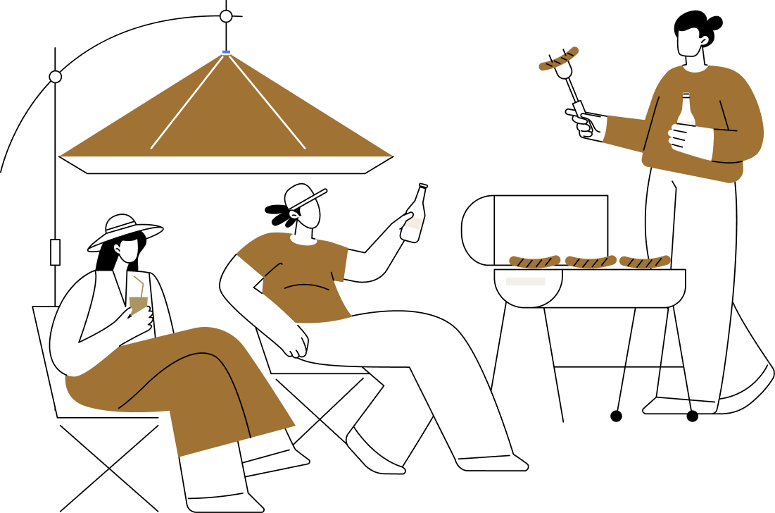 Paid time off illustration